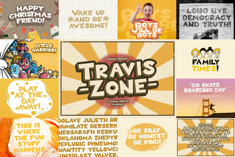 Playful Display Font Bundle Vol 4 Font StringLabs 