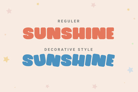 Playful Sunday Font Hayletter Creative 
