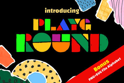 Playground Color Font Font Fox7 By Rattana 