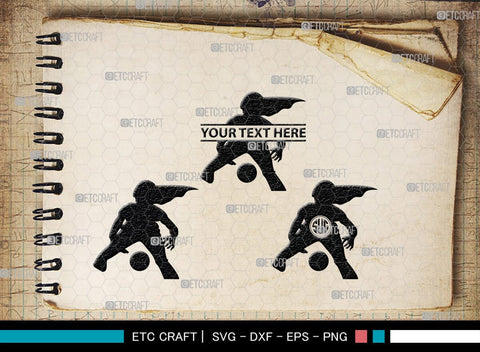 Playing Basketball Monogram, Playing Basketball Silhouette, Playing Basketball SVG, Basketball Player Silhouette Svg, Basketball Svg, SB00123 SVG ETC Craft 