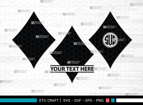 Playing Cards Monogram, Playing Cards Silhouette, Playing Cards SVG, Spades Svg, Ace Card Svg, Clubs Cards Svg, Playing Hearts Svg, Playing Cards Icon Bundle, SB00430 SVG ETC Craft 