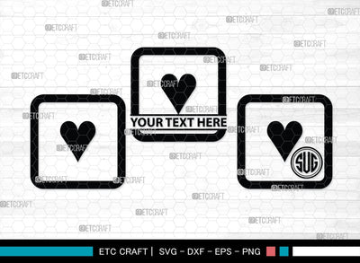 Playing Cards Monogram, Playing Cards Silhouette, Playing Cards SVG, Spades Svg, Ace Card Svg, Clubs Cards Svg, Playing Hearts Svg, Playing Cards Icon Bundle, SB00430 SVG ETC Craft 
