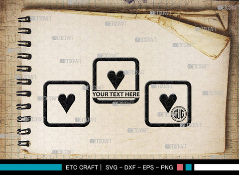 Playing Cards Monogram, Playing Cards Silhouette, Playing Cards SVG, Spades Svg, Ace Card Svg, Clubs Cards Svg, Playing Hearts Svg, Playing Cards Icon Bundle, SB00430 SVG ETC Craft 