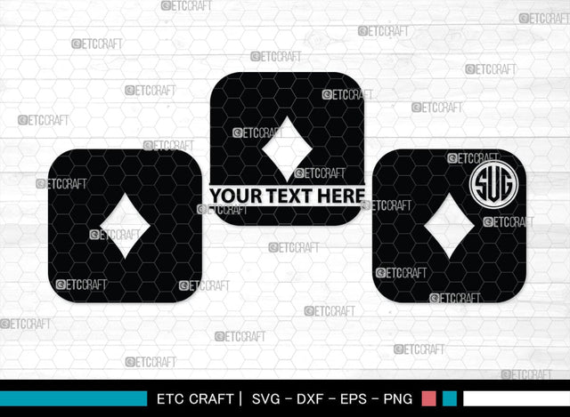 Playing Cards Monogram, Playing Cards Silhouette, Playing Cards SVG, Spades Svg, Ace Card Svg, Clubs Cards Svg, Playing Hearts Svg, Playing Cards Icon Bundle, SB00430 SVG ETC Craft 