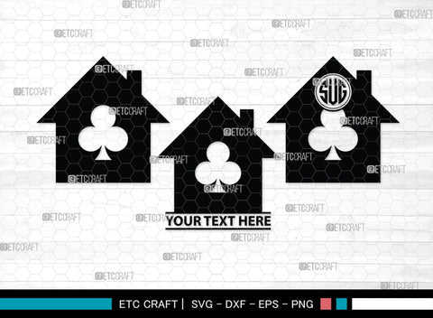 Playing Cards Monogram, Playing Cards Silhouette, Playing Cards SVG, Spades Svg, Ace Card Svg, Clubs Cards Svg, Playing Hearts Svg, Playing Cards Icon Bundle, SB00430 SVG ETC Craft 