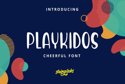 Playkidos - Playful Font Font StringLabs 