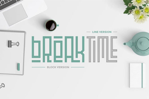 Playlines Font Font PutraCetol Studio 