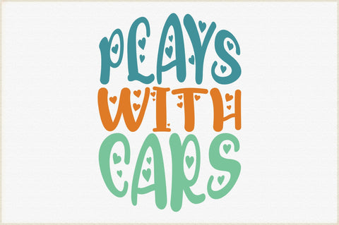 Plays With Cars Svg SVG Creativeart88 