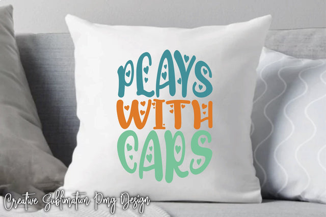 Plays With Cars Svg SVG Creativeart88 