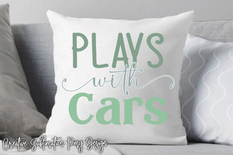 Plays With Cars Svg SVG Creativeart88 