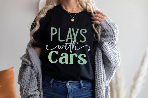 Plays With Cars Svg SVG Creativeart88 