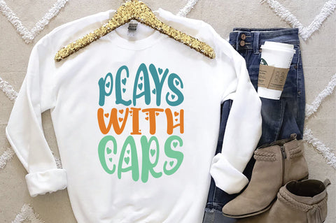 Plays With Cars Svg SVG Creativeart88 