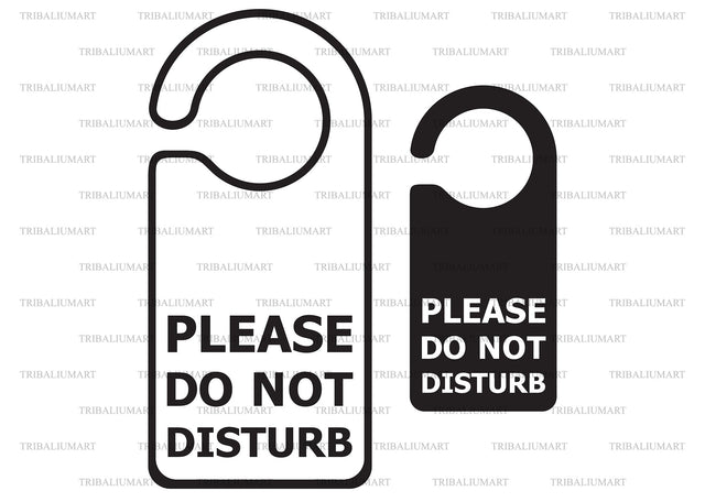 Please do not disturb SVG TribaliumArtSF 