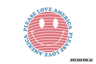 Please Love America SVG SVG designmaster24 