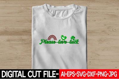 Please-love-luck Retro SVG Blessedprint 