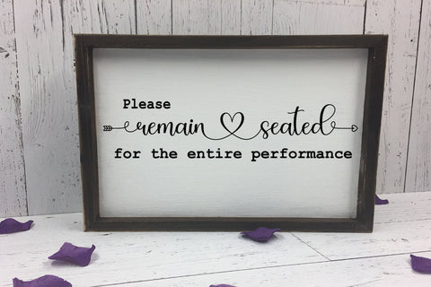 Please Remain Seated I Funny Bathroom Sign SVG SVG Happy Printables Club 