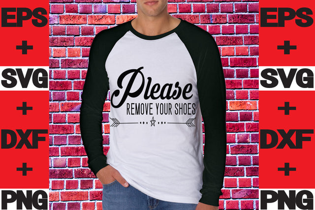 please remove your shoes SVG svgteam 