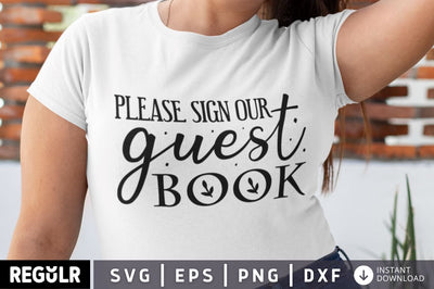 Please sign our guest book SVG SVG Regulrcrative 