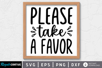 Please take a favor SVG SVG Regulrcrative 