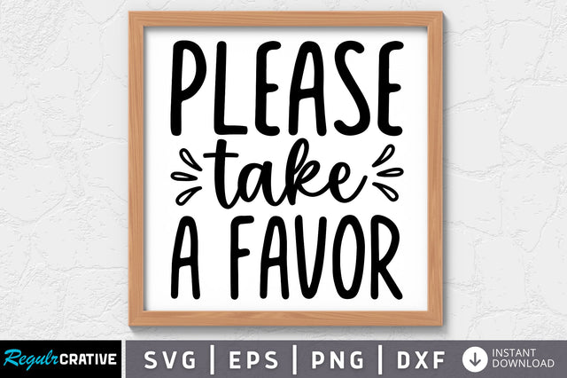 Please take a favor SVG SVG Regulrcrative 