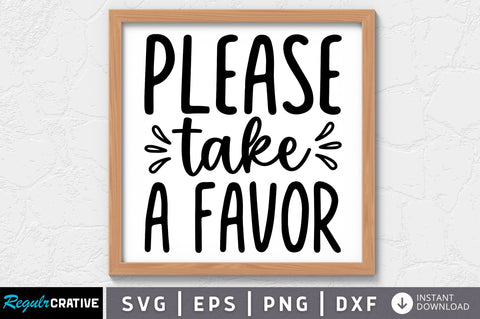 Please take a favor SVG SVG Regulrcrative 