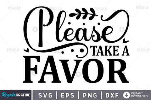 Please take a favor SVG SVG Regulrcrative 