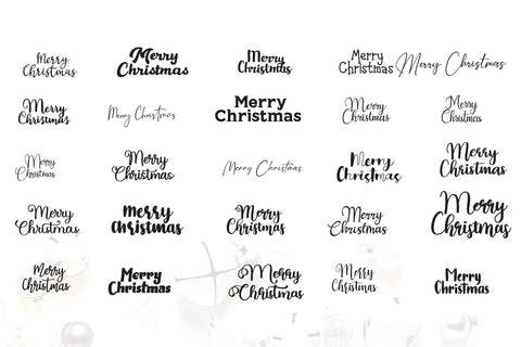 Plug and Play Christmas Greeting SVG letterbeary 