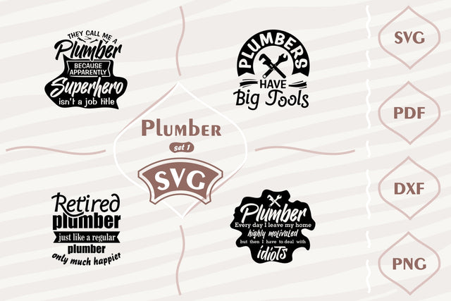Plumber - SVG bundle 1 SVG Digital Mojito 