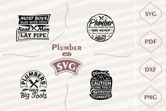 Plumber - SVG bundle 2 SVG Digital Mojito 
