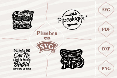 Plumber - SVG bundle 5 SVG Digital Mojito 