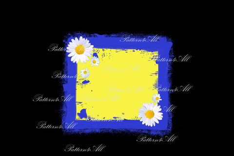 PNG frame Sublimation Background,Stand with Ukraine,PNG download,Ukrainian flag sublimation,design Patriotic printable transfer,Daisy Frame Digital Pattern ArtStudio 