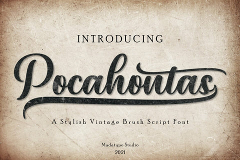 Pocahontas Font Madatype Studio 