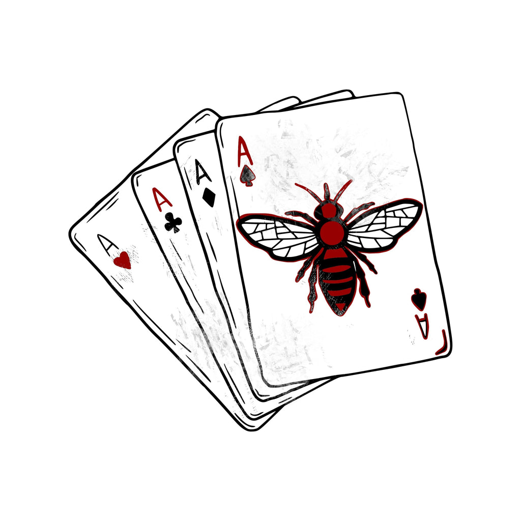 Pocket Aces Playing Cards Png Print to cut Files, Ace of Spades Aces of