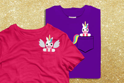 Pocket or Outlet Unicorn SVG Risa Rocks It 