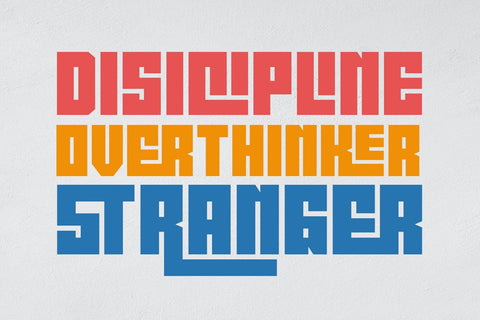 Pocky Block Font Arterfak Project 