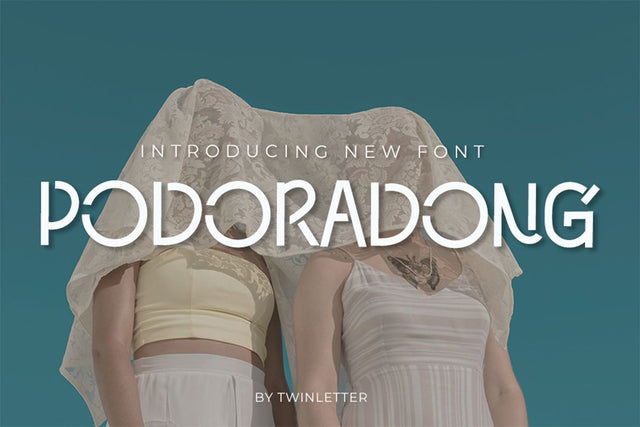 Podoradong Font twinletter 