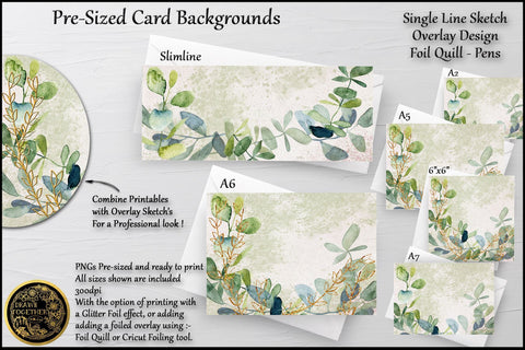 Poinsettia and Eucalyptus - Single line Design| Digi Stamp |Illustration | Bundle Sketch DESIGN DrawnTogether with love 