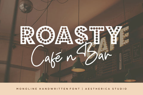 Pointed Gallery Font Aestherica Studio 