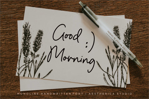 Pointed Gallery Font Aestherica Studio 