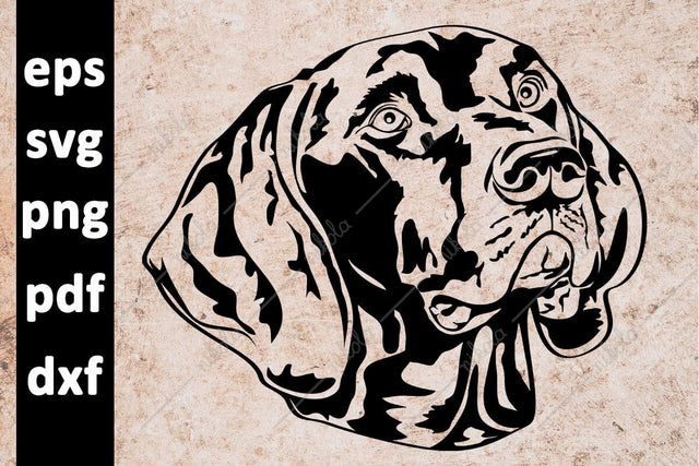 Pointer Dog Cut File Clipart PNG SVG EPS DXF PDF SVG nikola 