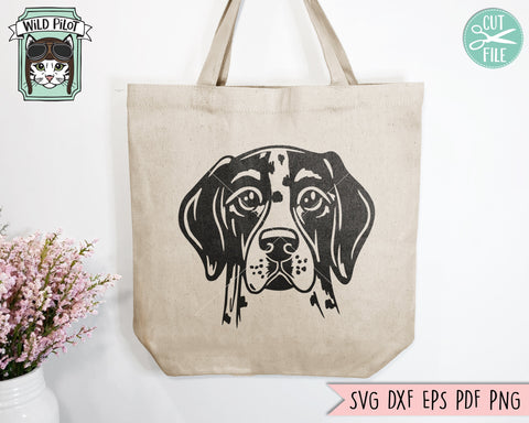 Pointer SVG File, Dog SVG File, Dog Face SVG, Animal Face svg, Cute Dog svg, Animal svg file, Dog Mom svg, Dog Lover svg, Dog Breeds svg SVG Wild Pilot 