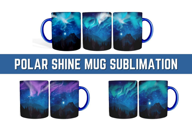 Polar Shine Mug Sublimation Sublimation SvgOcean 