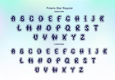 Polaris Star Font BB Digital Arts 