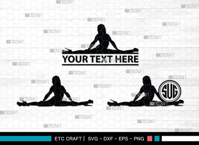 Pole Dancers monogram, Pole Dancers Silhouette, Pole Dancers SVG, Sexy Girls Svg, Strip Party Svg Bundle, SB00124 SVG ETC Craft 