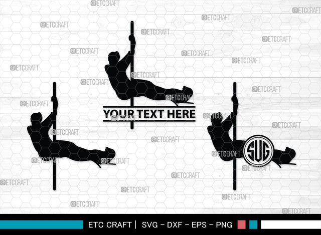 Pole Dancers monogram, Pole Dancers Silhouette, Pole Dancers SVG, Sexy Girls Svg, Strip Party Svg Bundle, SB00124 SVG ETC Craft 