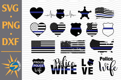 Police American Flag SVG, PNG, DXF Digital Files Include SVG SVGStoreShop 