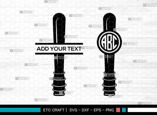 Police Baton Monogram SVG, Circle Monogram, Sentry Telescopic Svg, Police Baton Icon Svg, Billy Club Svg, Expandable Baton Svg, Police Baton SVG ETC Craft 