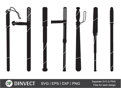 Police baton SVG, Police Baton Vector, Baton SVG, Old Police Baton, cut file, for silhouette, clipart, Cricut design space, vinyl cut files, cut file, SVG, Eps, Dxf, Png SVG Dinvect 