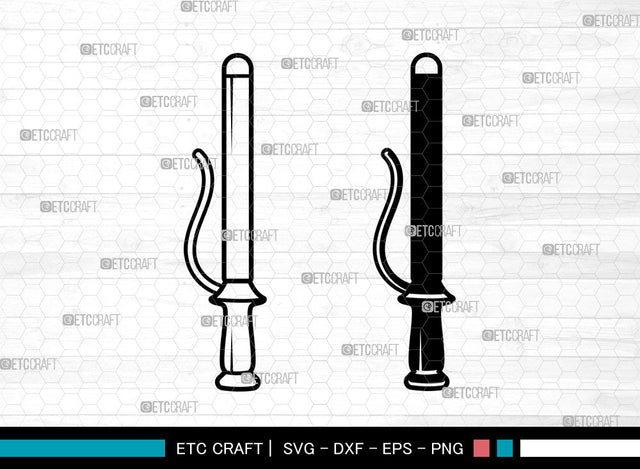 Police Baton SVG, Sentry Telescopic Svg, Police Baton Icon Svg, Billy Club Svg, Expandable Baton Svg, Police Baton SVG ETC Craft 