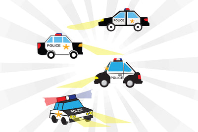 Police car Collection Svg SVG Johan Ru designs 